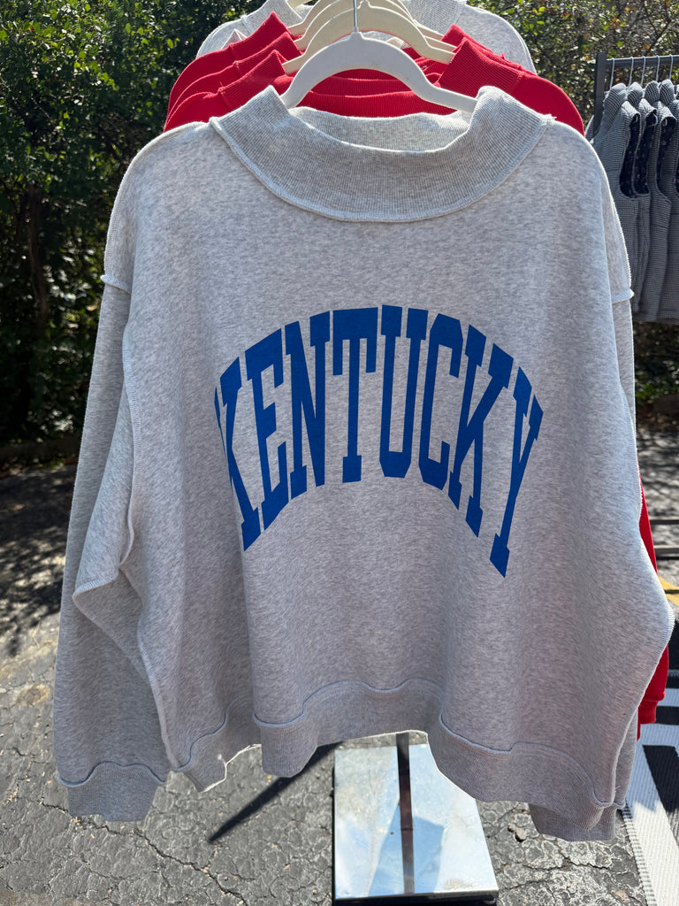 Candice’s Kentucky Grey/Blue Mockneck