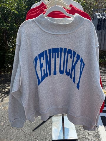 Candice’s Kentucky Grey/Blue Mockneck