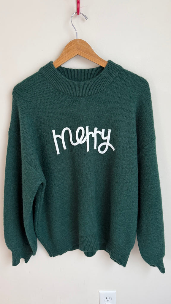 Colleen’s Merry Sweater - L