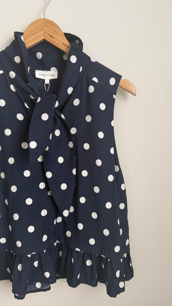 Candice’s Polka Dot Top - L