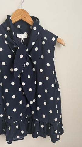 Candace’s Polka Dot Top - L